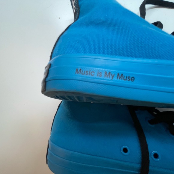 Converse/OPI collab “Music is my Muse” high tops. - Picture 2 of 3